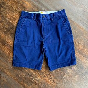Boys Boden chino shorts size 12, navy blue